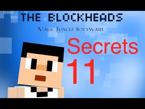 The Blockheads - Secrets 11 (Ver 1.3: Golden Chests and Coins, Signs, Safes, Iron Doors)