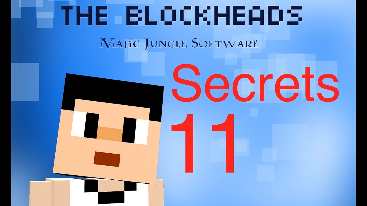 The Blockheads - Secrets 11 (Ver 1.3: Golden Chests and Coins