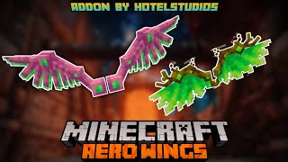 Minecraft Cosmetics Mods - Aero Wings ADDON || Minecraft Pe Mod and Addon Showcase screenshot 4