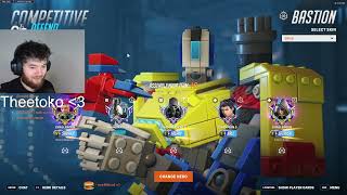 Top 500 Bastion - Dafran Bastion Overwatch 2 Ranked Gameplay Season 20