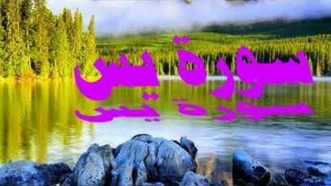 آيات بينات من سورة يس،