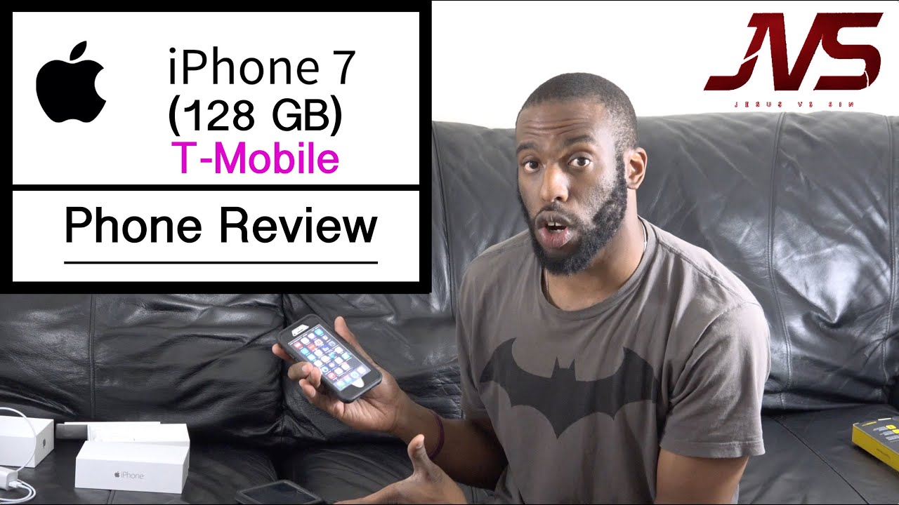 Apple - iPhone 7 128GB - Silver (T-Mobile) - PHONE REVIEW 