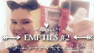 EMPTIES #2 || PRODUCTS IVE USED UP || SKIN CARE, HAIR CARE, & MAKEUP || ASHLEY DEVINO