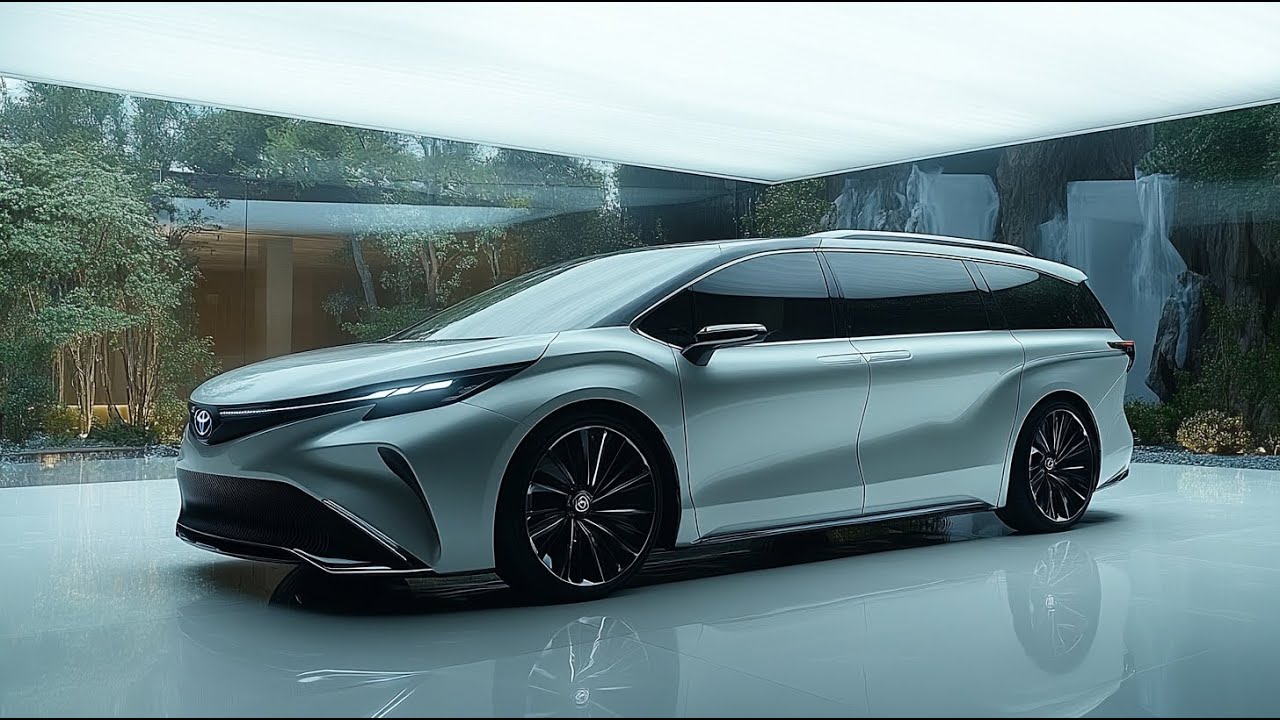 2025 Toyota Sienna White Metallic - Refined Design, Powerful Hybrid ...