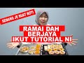 CARA BUAT ROTI GEBU PALING SENANG DAN SEDAP