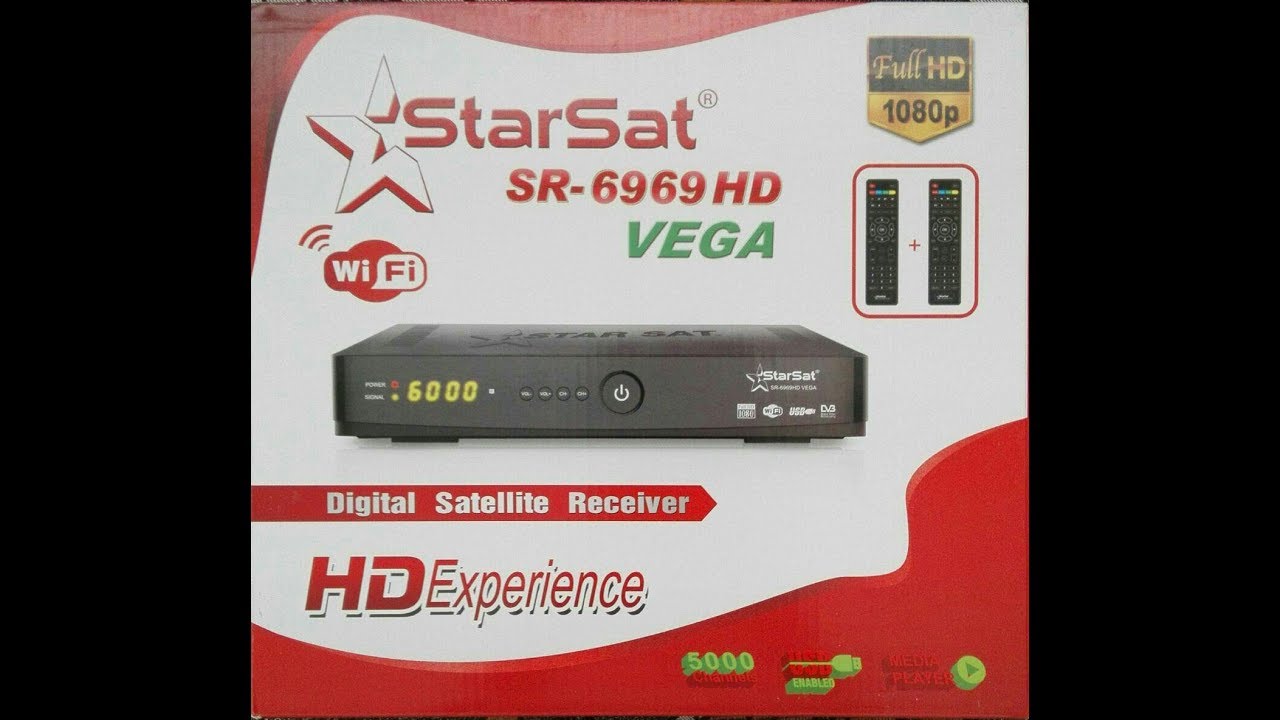 STARSAT SR-6969 HD VEGA RECEIVER POWERVU KEY NEW SOFTWARE