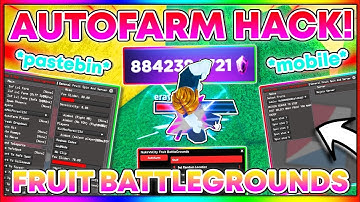 [🔥NEW UPD]ROBLOX Fruit Battlegrounds Script / Hack Gui | Auto Levels, Spin Fruits And More!