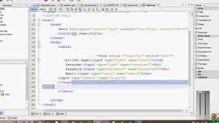 Registration form in JAVA