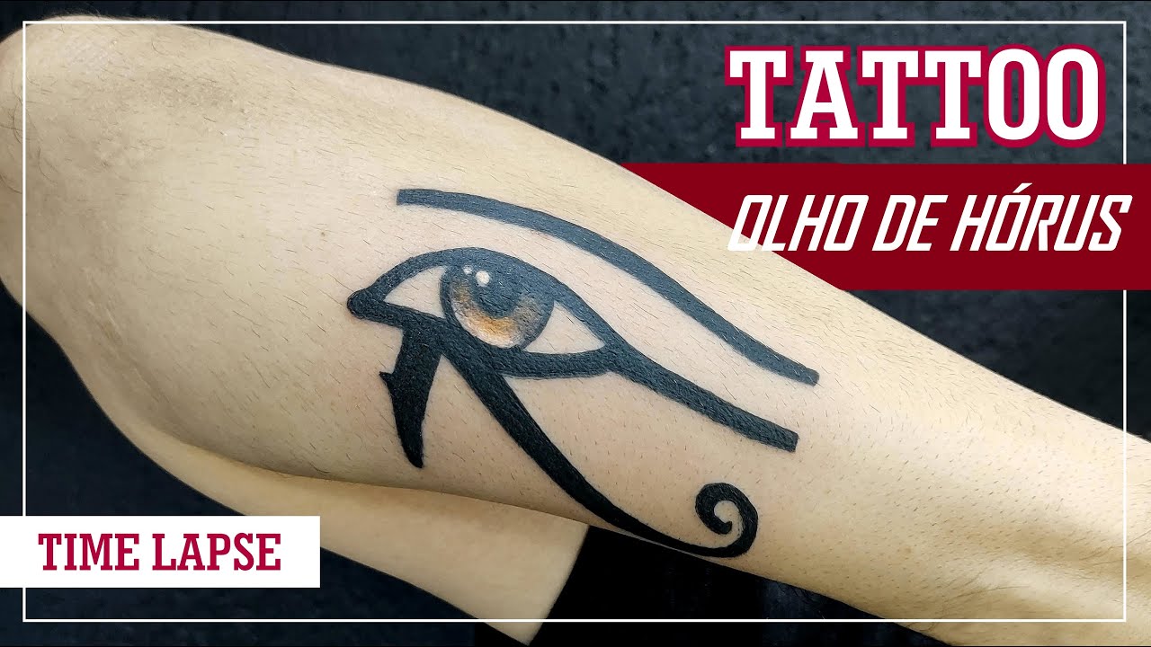 TATUAGEM OLHO DE HÓRUS 🏻 EYE OF HORUS TATTOO - YouTube