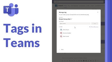 How to use tags in Microsoft Teams to save time