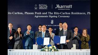 The Royal Group International and Marriott International Agreement Signing Ceremony