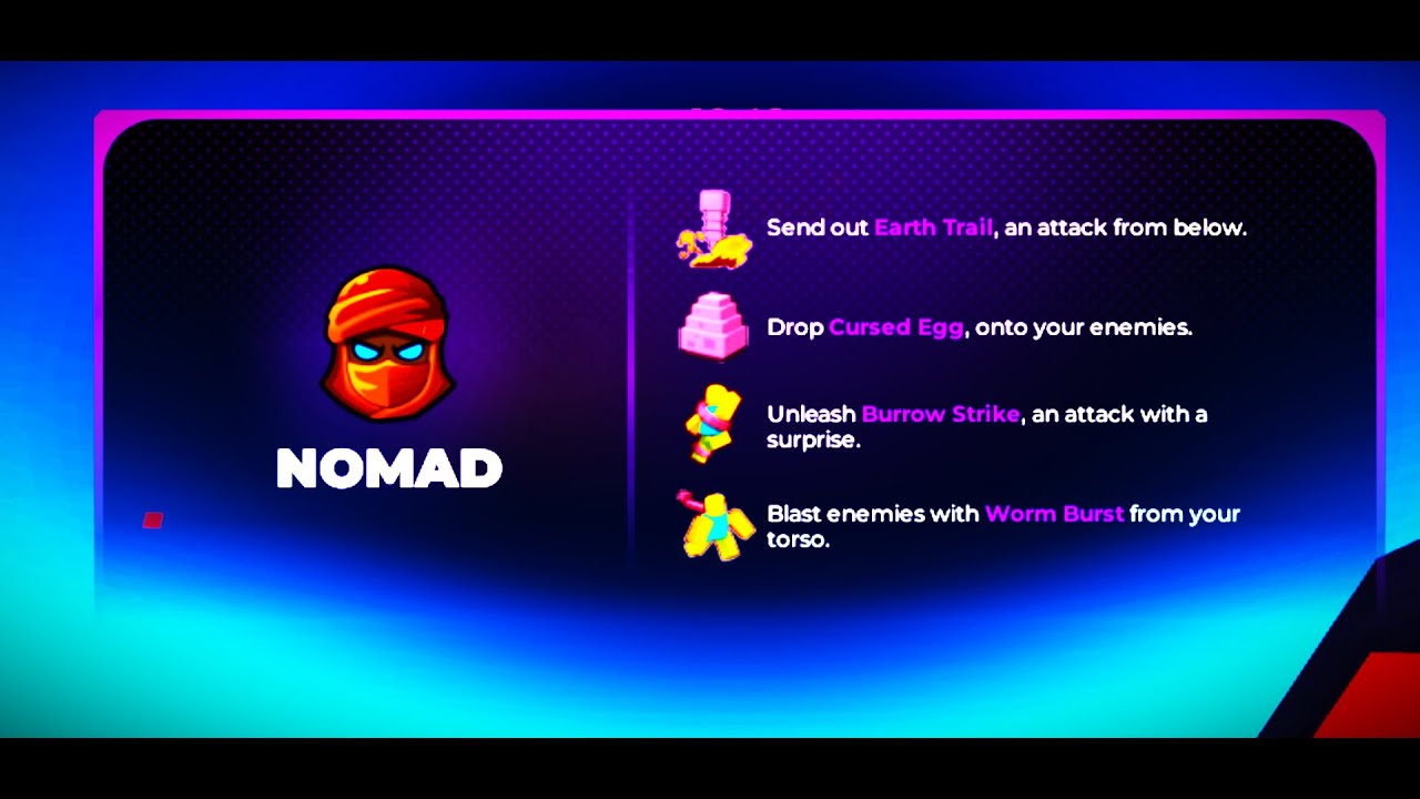 Roblox Project Smash playing as NOMAD gameplay