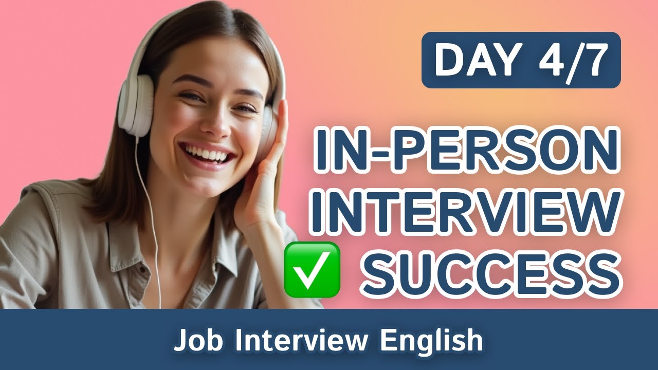 Day 4: Interview English Practice | SHADOWING Method | Speak With Me ...