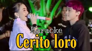 [KARAOKE] TTM Akustik - Cerito Loro | Musik No Vocal Gamelan & Angklung Version