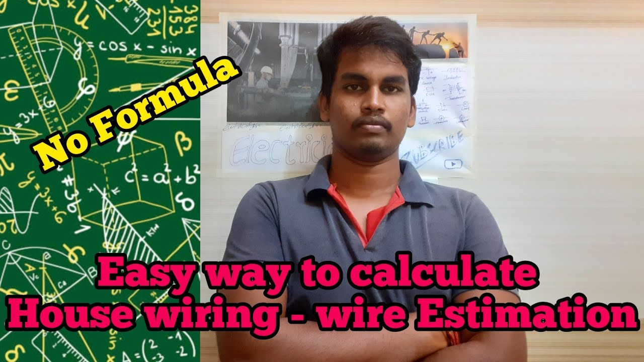 wire Estimation for house wiring tips and tricks Estimation house