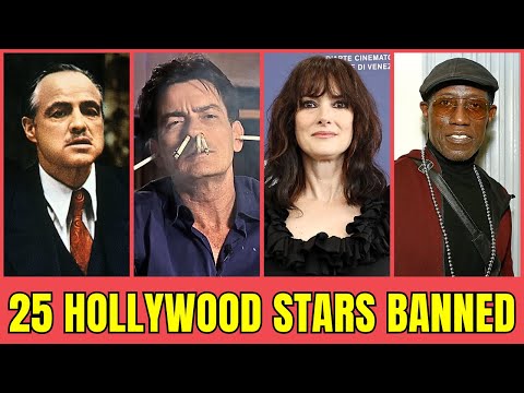 25 Hollywood Stars Who Were Banned From Studios – And Why