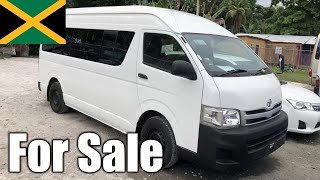2012 White Toyota Hiace Commuter For Sale In Saint Mary, Jamaica