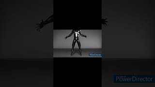 Created Symbiote transformation in blender