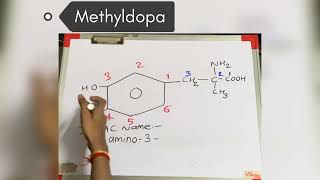 Methyldopa Structure And Iupac Name