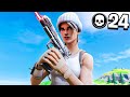 24 High Kill Game Solo VS Squad Win Full Gameplay Fortnite Chapter 3 Season 2.