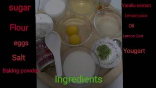 Glazed Lemon Cake In Yougart By Anaardana