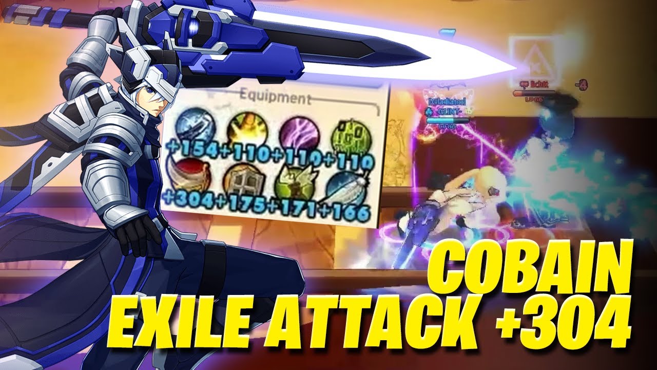 LOST SAGA ACADEMIA - Cobain EXILE ATTACK 304 + Parasite Cloak Auto Instan DAMAGE!