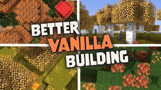 Better Vanilla Building  | Texture Pack for Minecraft | Java Edition