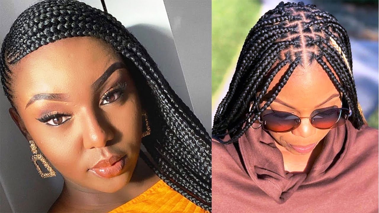 New  Latest Braiding Hair Hairstyles For Black Women 2022  Cute Braids to  Rock  YouTube