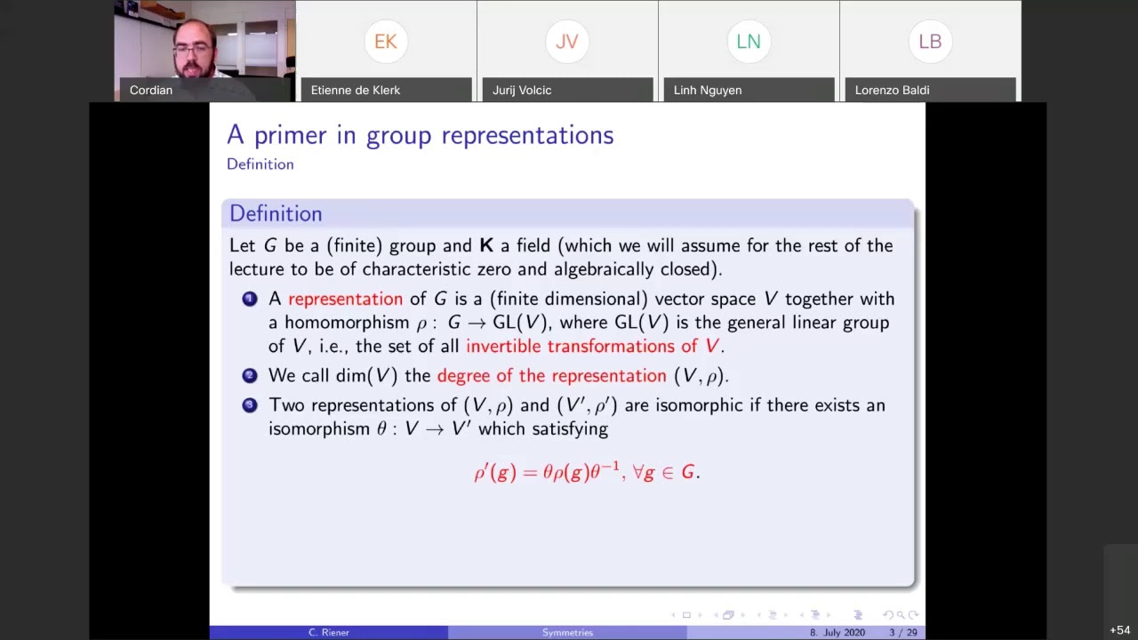Course symmetries in algorithmic questions in real algebraic geometry