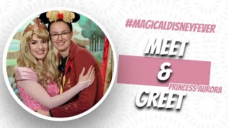 Meet and Greet Disney Characters | Princess Aurora | Disneyland Paris | March 2023