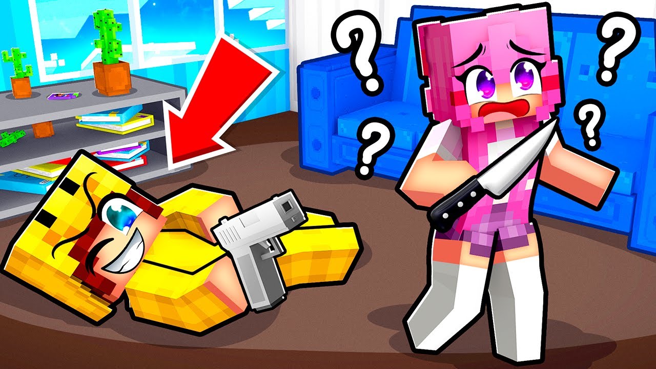 Ik Deed Alsof Ik NEP DOOD Was In Murder Mystery! (Minecraft)