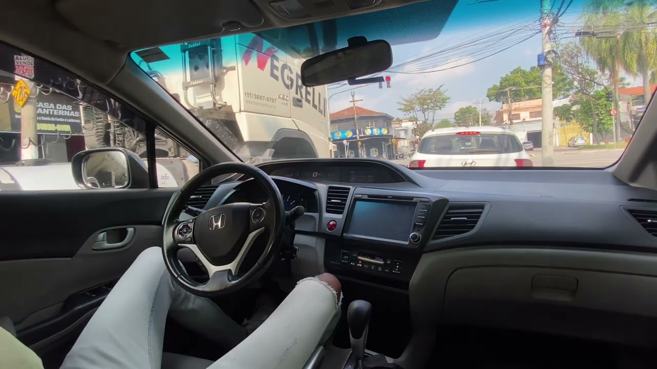 Uma volta no civic 2015