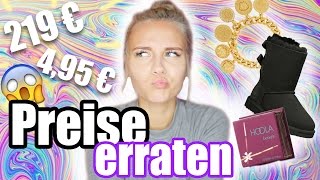 Mein VERLOBTER errät Preise von MEINEN Sachen  ! 😂 | Dagi Bee