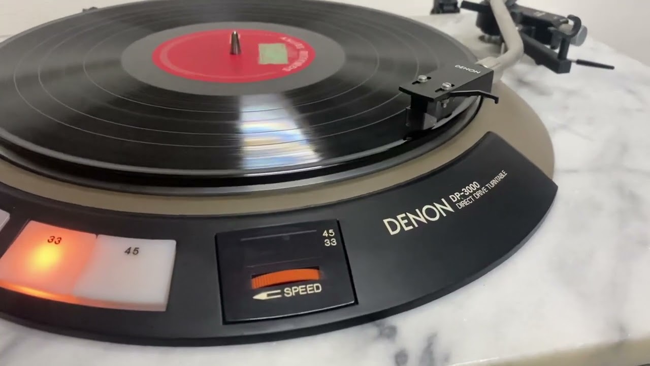 テスト】DENON DP-3750 レコードプレーヤー ターンテーブル 大理石 dp