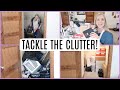 DECLUTTER WITH ME! MOTIVATION TO GET IT DONE!! TACKLE THE CLUTTER!