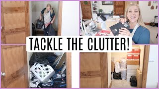 DECLUTTER WITH ME! MOTIVATION TO GET IT DONE!! TACKLE THE CLUTTER!