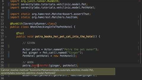 01 Introduction to Screenplay Serenity BDD Dojo