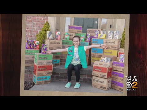 Ambitious Girl Scout Uses Old-School Tricks To Sell Cookies