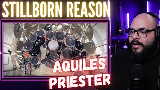 DRUMMER REACTS : Aquiles Priester playing Stillborn Reason/Midas Fate