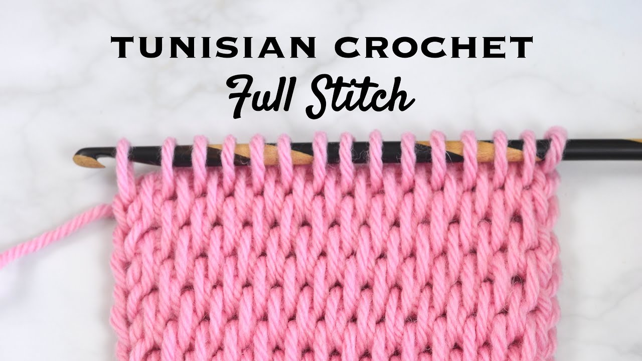 Tunisian Full Stitch | Beginner Series