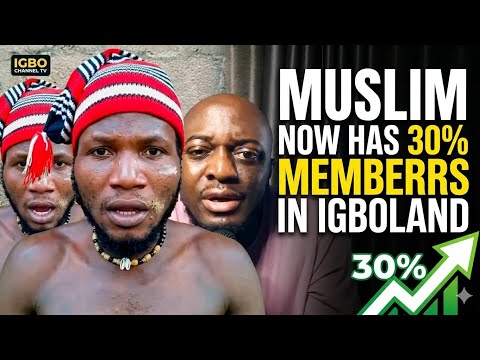IGBO MUSLIM NOW OCCUPIED 30% OF IGBOLAND AND NOBODY IS SAYING ANYTHING 