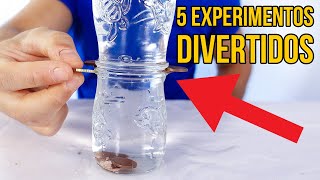 5 experimentos divertidos para toda la familia