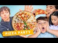 Hice esta idea de los 90 para una pijamada pizza party