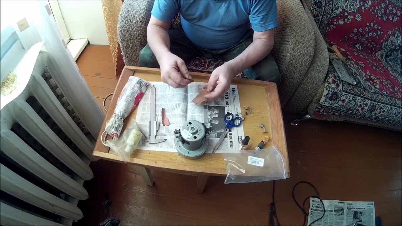 Ремонт ПЫЛЕСОСА Зельмер - замена и подгонка ЩЕТОК (ремонт своими руками)
