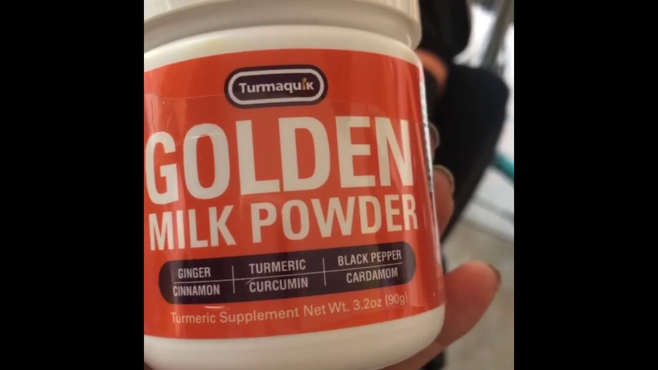 Golden Milk, Great for Inflammation YouTube