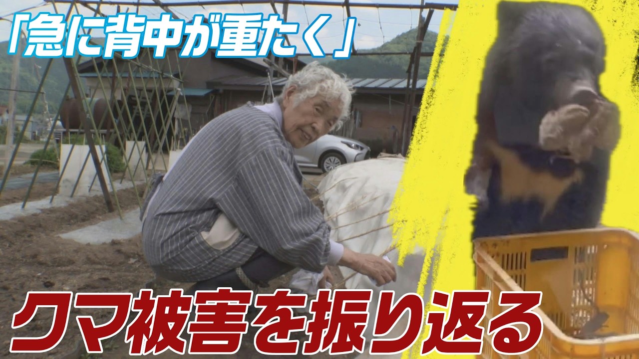 クマに襲われた恐怖被害者振り返る（2026年5月18日abnステーション）