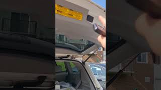 Highlander 2012 limited Door trunk did not close