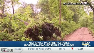 NWS Investigating Possible Tornado in Walker, West Virginia
