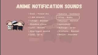 😍 Notifikasi Anime Kawaii berbunyi | Bagian 2