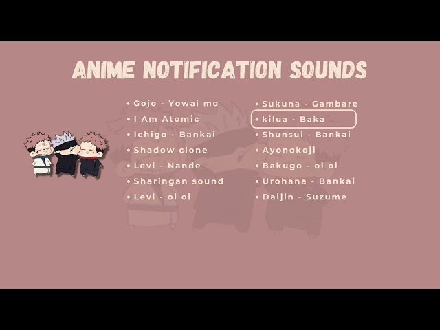 😍 Notifikasi Anime Kawaii berbunyi | Bagian 2 class=